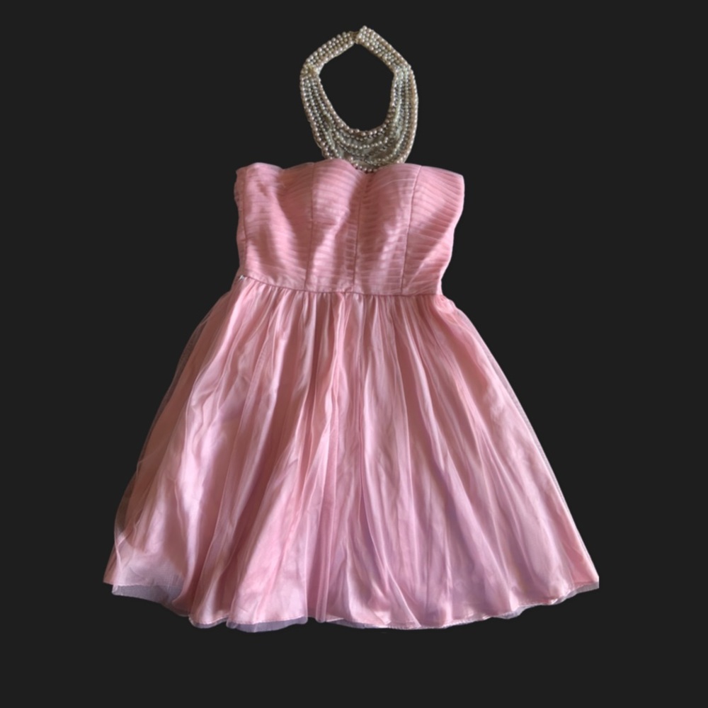 Hailey Logan pink  dress  size 7-8